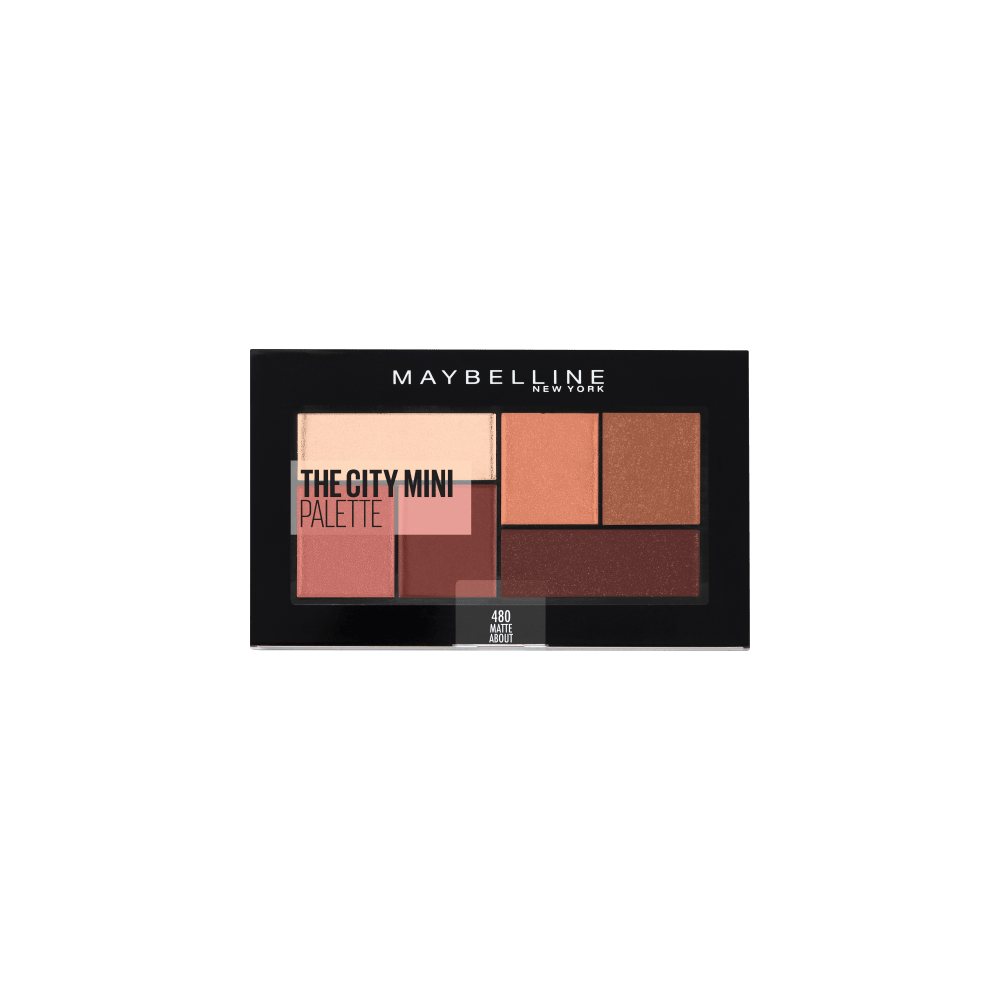 Maybelline New York Eyeshadow palette The City Mini Palette 480 matte about  town, 6 g