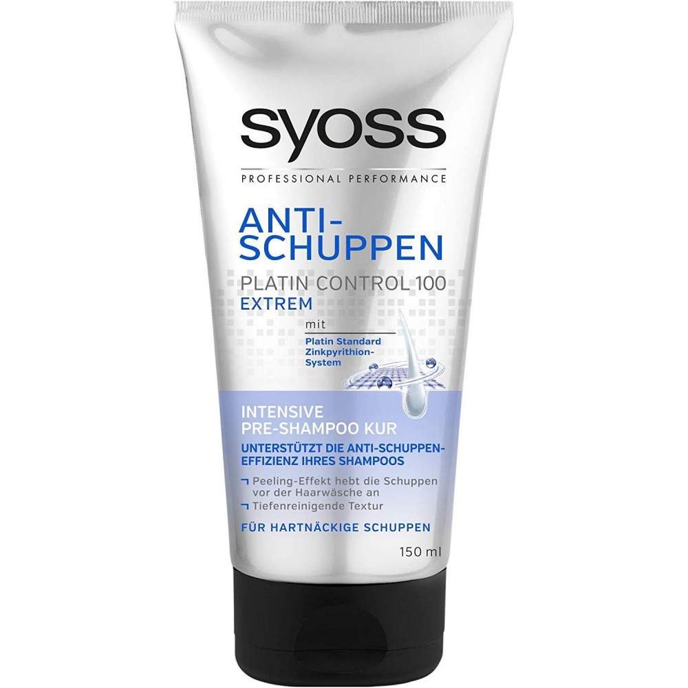 Bevriezen binair Op te slaan Syoss Anti-Dandruff Intensive Pre-Shampoo Treatment 150 ml / 5 oz